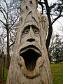 Montevallo, Alabama Tim Tingle Tree Carvings in Orr Park 1