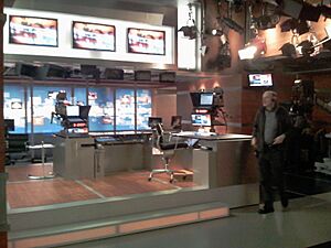 NBC Nightly News Set