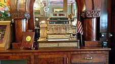 National Cash Register in the Irma Hotel, Cody, WY.