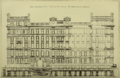 New Post Office Building - St Martin's Le Grand - London - line drawing