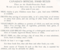 Official food rules small-1942