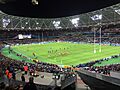 Olympic Stadium (London) rugby layout