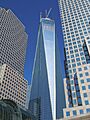 One WTC from behind Brookfield Pl May 2013