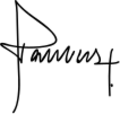 Otto von Habsburg Signature