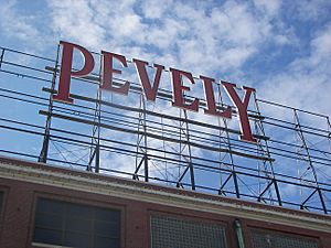 Pevely Dairy Company Plant office building (signage)