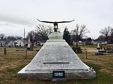 Photo of the grave of William M. Branham