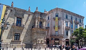 Plaza de armas de Guadalajara