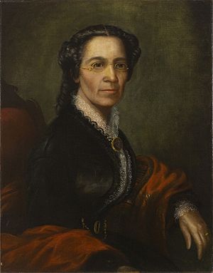 Portrait of Mary Richardson Jones by Aaron E. Darling, circa 1865