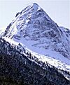 Pyramid Peak snow