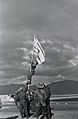 Raising the Ink Flag at Umm Rashrash (Eilat)