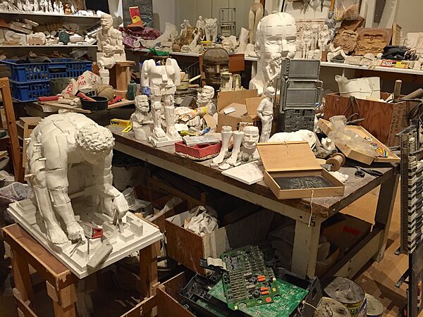 Recreation of Eduardo Paolozzi's studio - Scottish National Gallery of Modern Art Two(16365628660)
