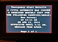 Required Monthly Test of Emergency Alert System in New Jersey