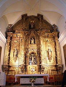 Retablo mayor de la iglesia de Santo Domingo de Guzmán de Campaspero