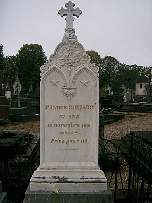 Rimbaud - tombe à Charleville