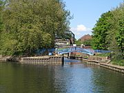 River Foss junction with Ouse 05 May 2017