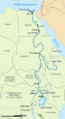 River Nile map
