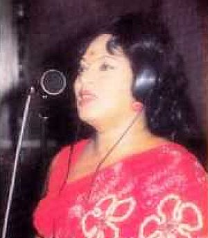 Rukmani Devi sings