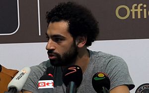 Salah in press conference - CAF Awards 2017