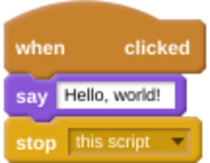 Scratch Hello World