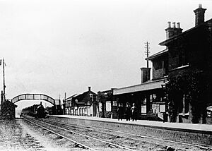 St Neots station 1865