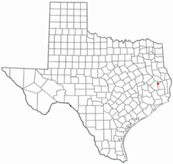 Location of Chester, Texas