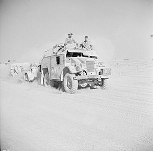 The British Army in North Africa 1942 E18683