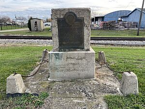 The Campbell House Memorial, El Paso, Illinois, November 2024