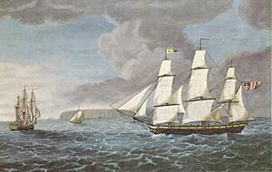 The Friendship Homeward Bound, by George Ropes, Jr., 1805