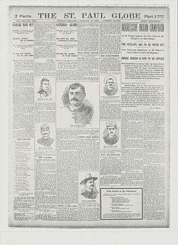The St Paul Globe October 9, 1898 page 1