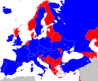 UEFA Euro 2016 Qualifiers Map