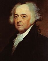 US Navy 031029-N-6236G-001 A painting of President John Adams (1735-1826), 2nd president of the United States, by Asher B. Durand (1767-1845)-crop
