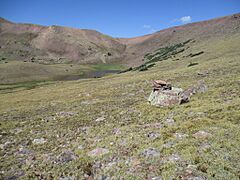Uinta Highline Trail, Gabbro Pass, Uinta County, Utah, USA