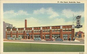 Union Bus Terminal Nashville Tenn c1940