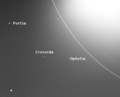Uranus-Portia-Cressida-Ophelia-NASA