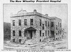 Wheatley-Provident Hospital fundraiser photo 1917