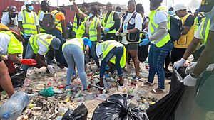 World clean up day in Ghana 2023