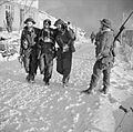 Wounded British officer norway