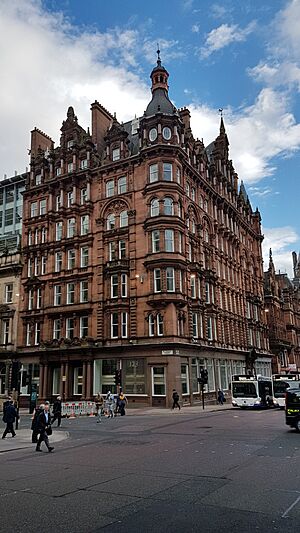 119, 121, 123 St Vincent Street, Life Association Building