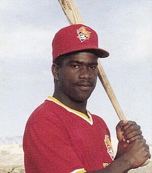 1987 Albuquerque Dukes Police - Chris Gwynn (cropped).jpg