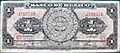 1 MX Peso bill Obverse