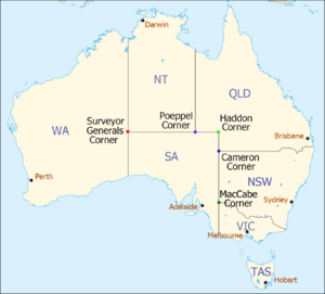 AUS locator map with corners full