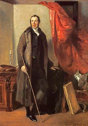 Andrew Geddes (1783-1844) - George Sanders (1774–1846) - NG 416 - National Galleries of Scotland