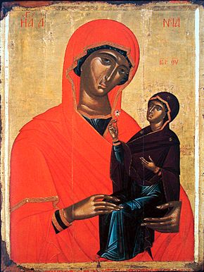 Angelos Akotanos - Saint Anne with the Virgin - 15th century.jpg