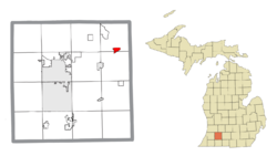 Location within Kalamazoo County