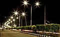 Barisal City at night