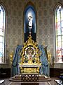 Basilica of the Sacred Heart (Notre Dame, Indiana) - interior, The Lady Chapel, baroque altar built by Bernini's studio