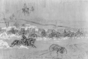 Battle of Yorktown, Pursuit sketch.png