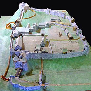 Carisbrooke Castle 14th century