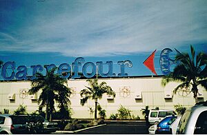 Carrefour at Faa'a French Polynesia