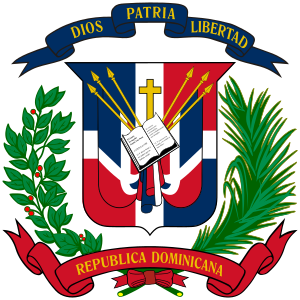 Coat of arms of the Dominican Republic